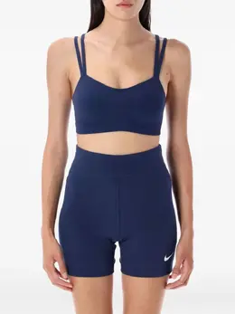 Nike: Синий бюстгальтер 