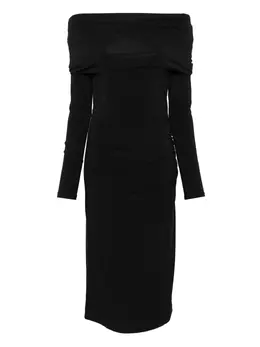 Max Mara: Платье с открытыми плечами 