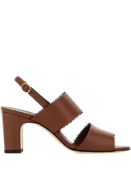 Manolo Blahnik: Коричневые босоножки 