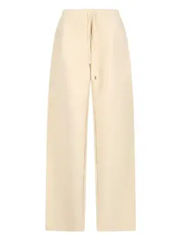 Sportmax: Бежевые брюки 