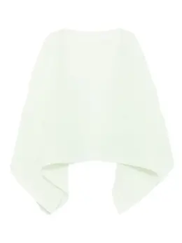 Pleats Please Issey Miyake: Светлый плащ 