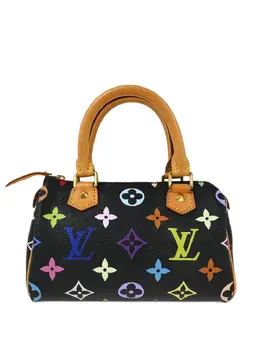 Louis Vuitton Pre-Owned: Чёрная сумка 