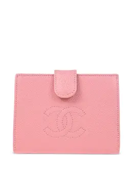 CHANEL Pre-Owned: Розовый кошелёк 