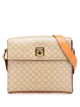 Céline Pre-Owned: Коричневая сумка через плечо 