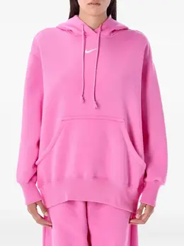 Nike: Розовая толстовка 