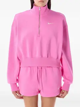 Nike: Розовый свитшот 