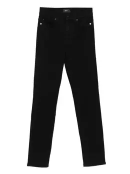 7 For All Mankind: Чёрные джинсы  Roxanne