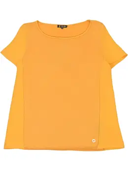 Loro Piana: Оранжевая блуза 