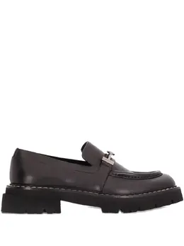 Ferragamo: Чёрные туфли  Gancini