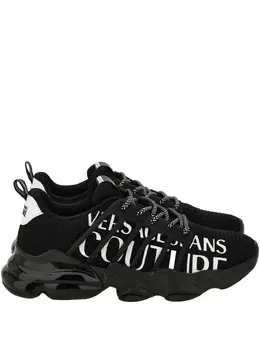 Versace Jeans Couture: Чёрные кроссовки 