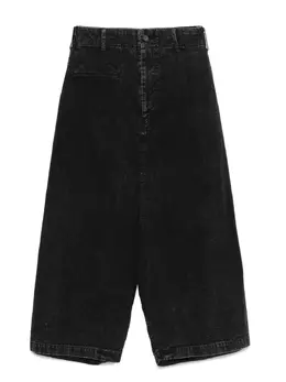 Yohji Yamamoto: Чёрные джинсы 