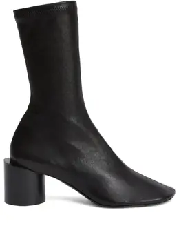 Jil Sander: Чёрные ботинки 