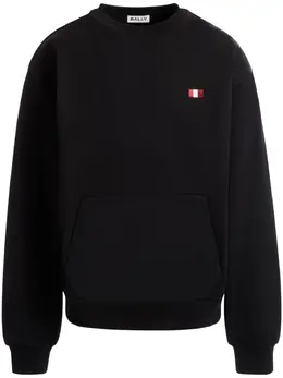 Bally: Чёрный свитер 