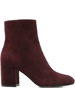 Gianvito Rossi: Коричневые ботинки 