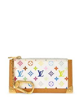 Louis Vuitton Pre-Owned: Белый кошелёк 