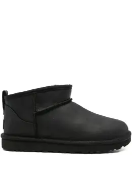 UGG: Чёрные ботинки  Ultra Mini