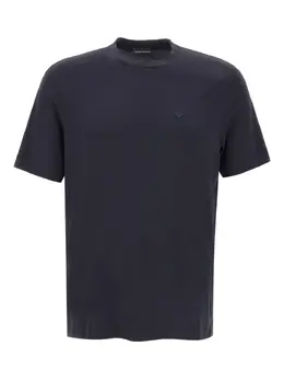 Emporio Armani: Голубая футболка 