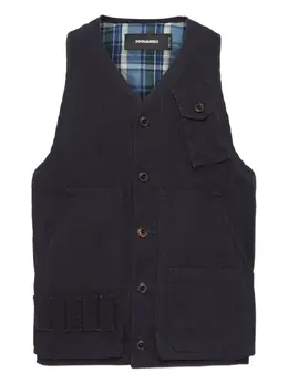 DSQUARED2: Хлопковый жилет 