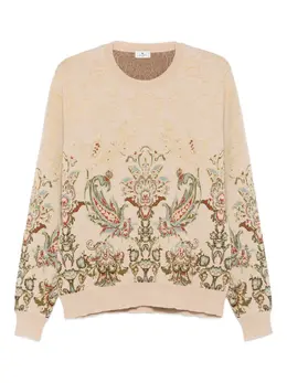 ETRO: Бежевый свитер 