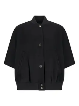 Max Mara: Плащ с коротким рукавом 