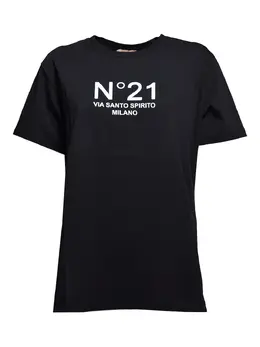 Nº21: Футболка с принтом 