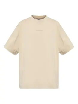 Balenciaga: Светлая футболка 