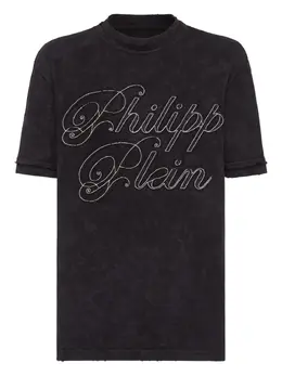 Philipp Plein: Хлопковая футболка 