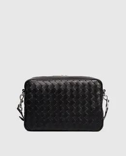 Bottega Veneta: Чорні сумки 