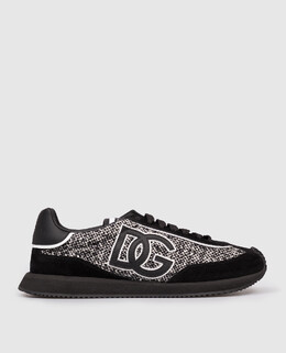 Dolce&Gabbana: Чорні кросівки 