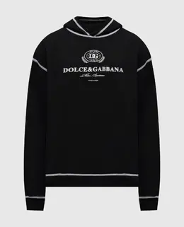 Dolce&Gabbana: Чорні толстовки 