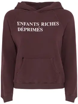 ENFANTS RICHES DÉPRIMÉS: Толстовка с капюшоном 