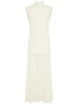 JIL SANDER: Платье  Fluid из вискозы