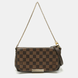 Louis Vuitton: Коричневая сумка 