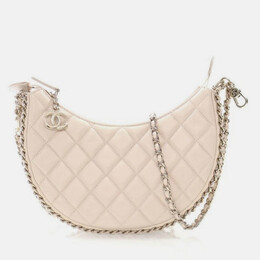 Chanel: Бежевая сумка 