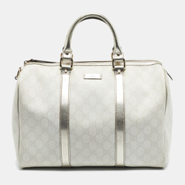 Gucci: Белая сумка  GG Supreme
