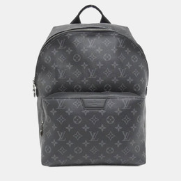 Louis Vuitton: Чёрный рюкзак 