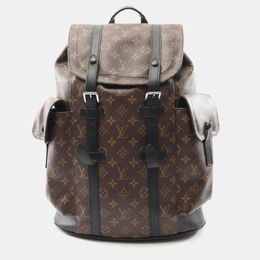 Louis Vuitton: Чёрный рюкзак 