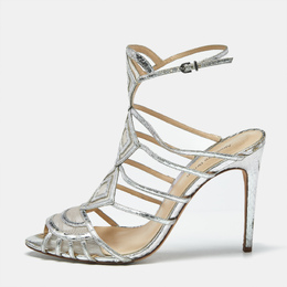 Alexandre Birman: Серебристые сандалии 
