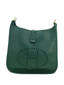 Hermès Pre-Owned: Зелёная сумка 