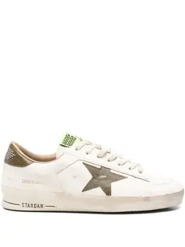 Golden Goose: Бежевые кроссовки  Stardan