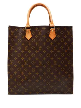 Louis Vuitton Pre-Owned: Коричневая сумка-шоппер 