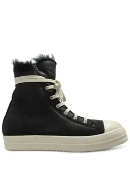 Rick Owens: Чёрные кроссовки 