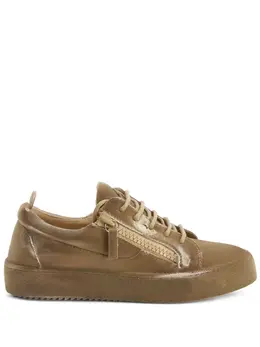 Giuseppe Zanotti: Бежевые кроссовки  Gail