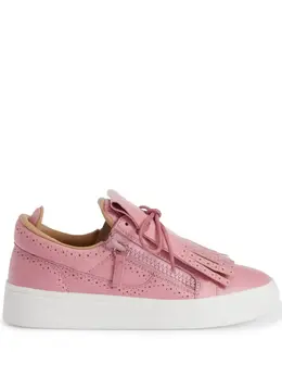 Giuseppe Zanotti: Розовые кроссовки 