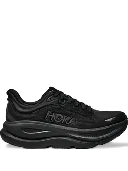 HOKA: Чёрные кроссовки 