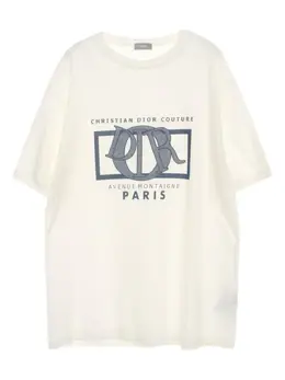 Christian Dior Pre-Owned: Футболка с принтом 