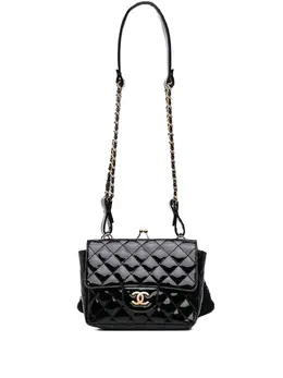 CHANEL Pre-Owned: Чёрная сумка 