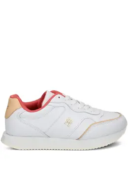 Tommy Hilfiger: Белые кроссовки 