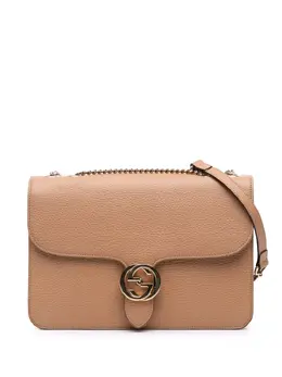 Gucci Pre-Owned: Коричневая сумка через плечо 