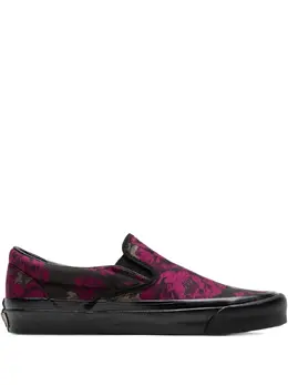 Vans: Розовые мокасины 